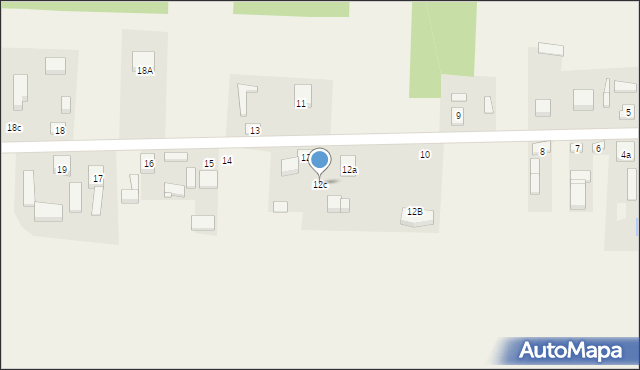 Kromolin Stary, Kromolin Stary, 12c, mapa Kromolin Stary