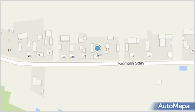Kromolin Stary, Kromolin Stary, 35, mapa Kromolin Stary
