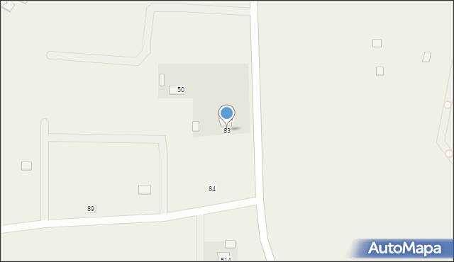 Kromszewice, Kromszewice, 83, mapa Kromszewice