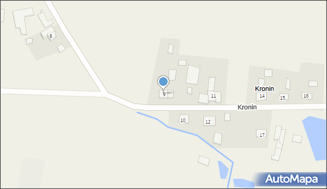 Kronin, Kronin, 9, mapa Kronin