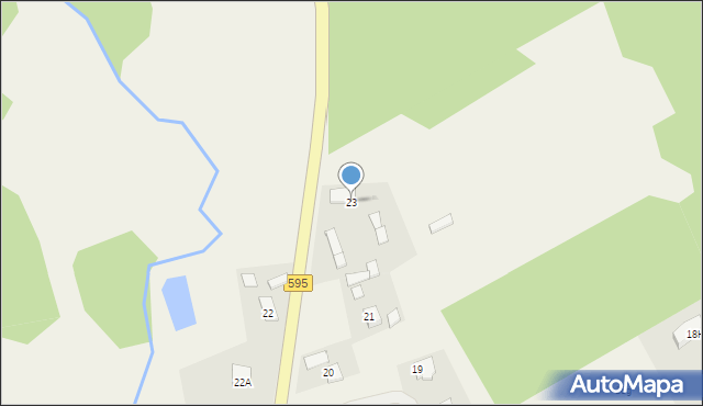 Kronowo, Kronowo, 23, mapa Kronowo