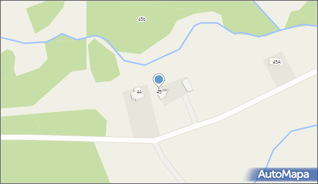 Kronowo, Kronowo, 45, mapa Kronowo