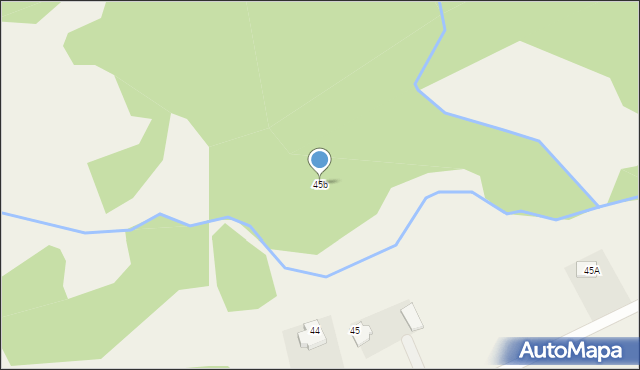 Kronowo, Kronowo, 45b, mapa Kronowo