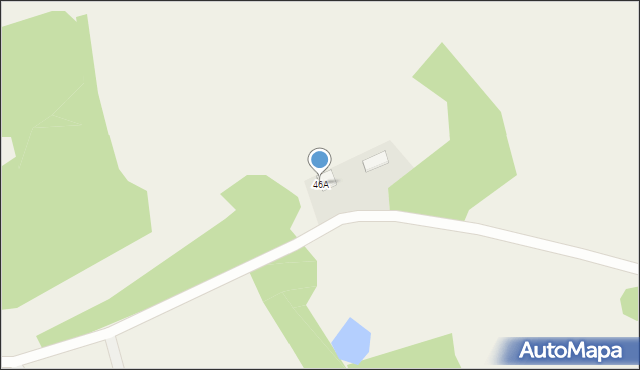 Kronowo, Kronowo, 46A, mapa Kronowo