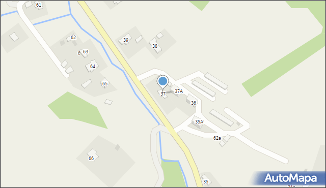 Krościenko, Krościenko, 37, mapa Krościenko