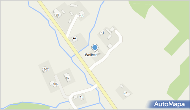 Krościenko, Krościenko, 42, mapa Krościenko