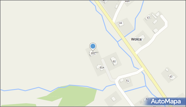 Krościenko, Krościenko, 60C, mapa Krościenko