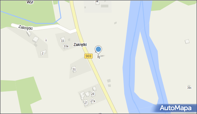 Krościenko nad Dunajcem, Króla Jana III Sobieskiego, 3g, mapa Krościenko nad Dunajcem