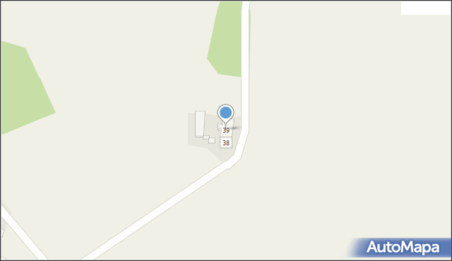 Krosinek, Krosinek, 39, mapa Krosinek