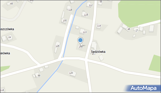 Krosna, Krosna, 159, mapa Krosna