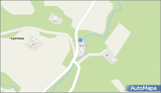 Krosna, Krosna, 57, mapa Krosna