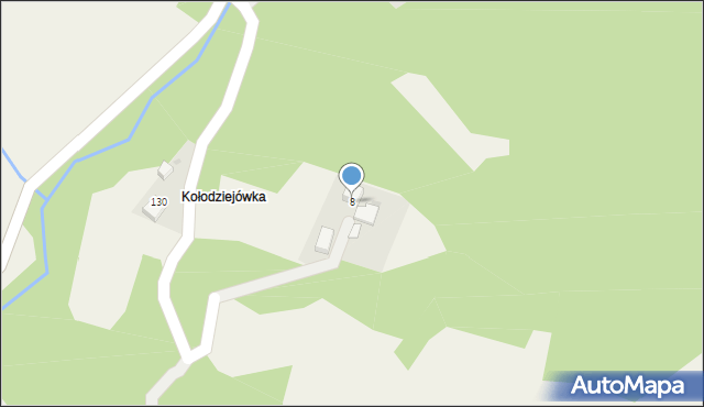 Krosna, Krosna, 8, mapa Krosna