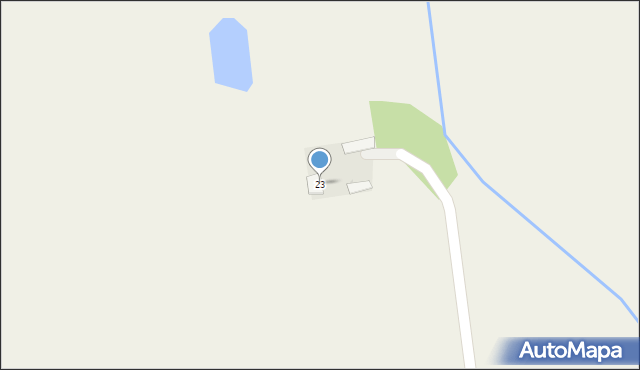 Krośnice, Krośnice, 23, mapa Krośnice