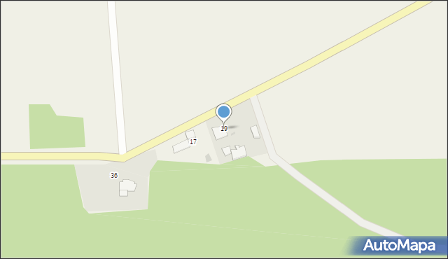 Krosno, Krosno, 19, mapa Krosna