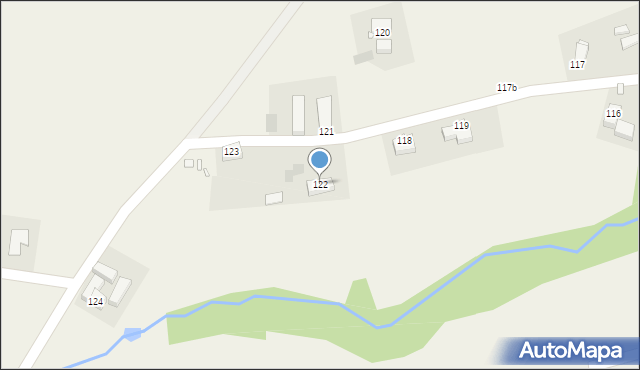 Krosnowice, Krosnowice, 122, mapa Krosnowice