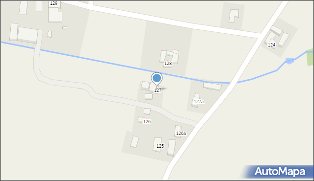 Krosnowice, Krosnowice, 127, mapa Krosnowice