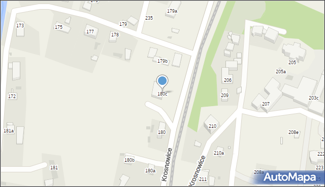 Krosnowice, Krosnowice, 180c, mapa Krosnowice