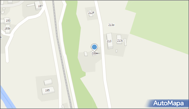 Krosnowice, Krosnowice, 213b, mapa Krosnowice