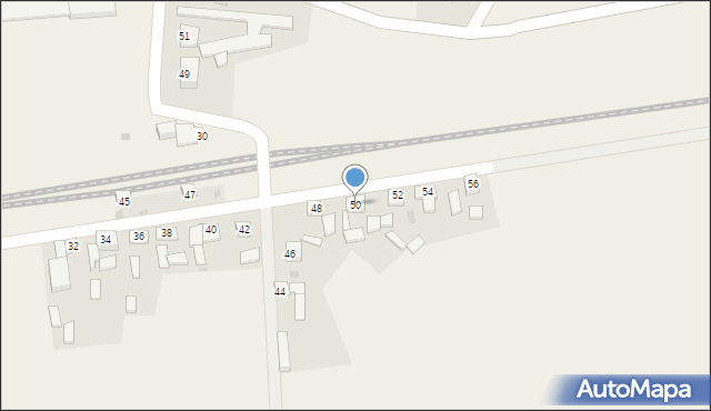 Krostkowo, Krostkowo, 50, mapa Krostkowo