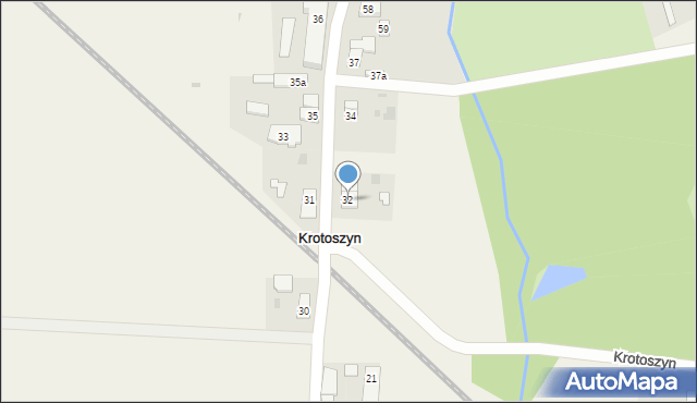 Krotoszyn, Krotoszyn, 32, mapa Krotoszyna