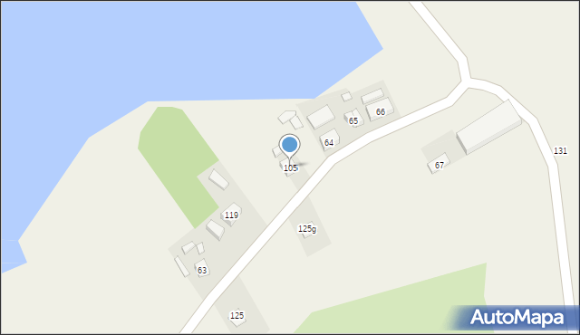 Kruchowo, Kruchowo, 105, mapa Kruchowo