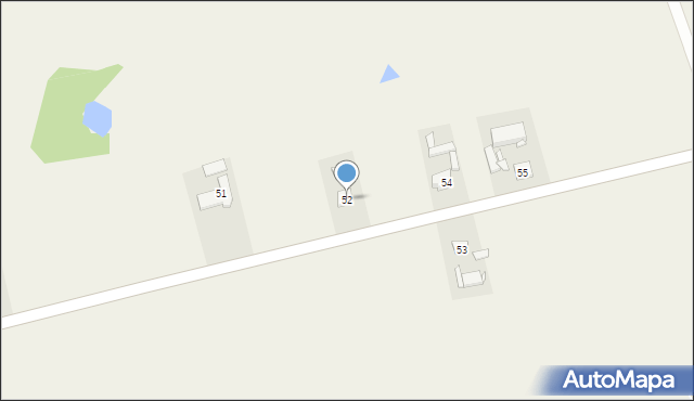 Kruchowo, Kruchowo, 52, mapa Kruchowo