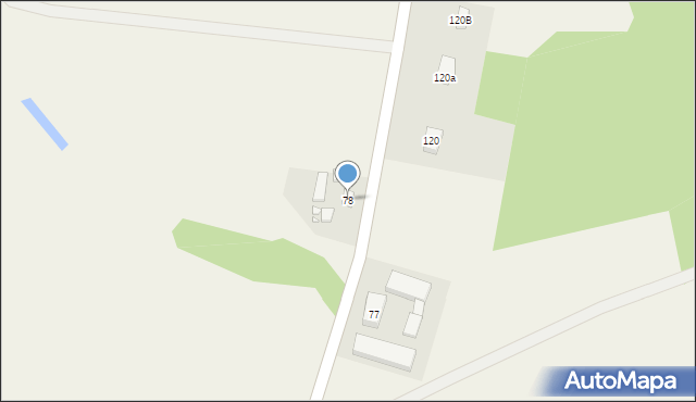 Kruchowo, Kruchowo, 78, mapa Kruchowo