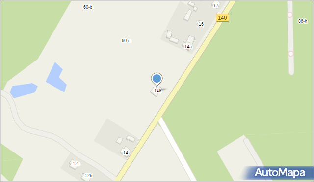 Krucz, Krucz, 14b, mapa Krucz