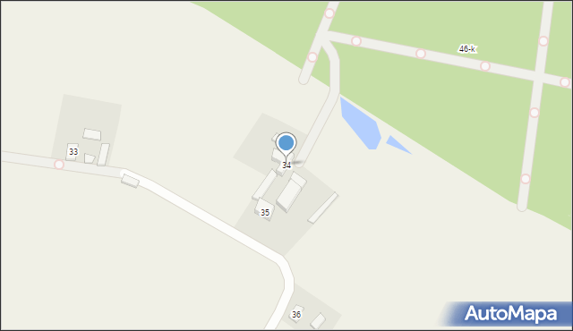 Krucz, Krucz, 34, mapa Krucz