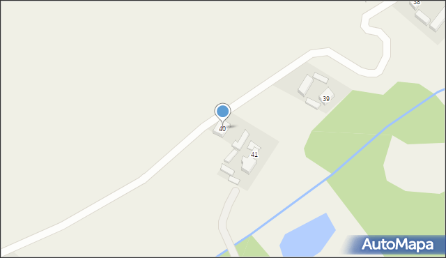 Krucz, Krucz, 40, mapa Krucz