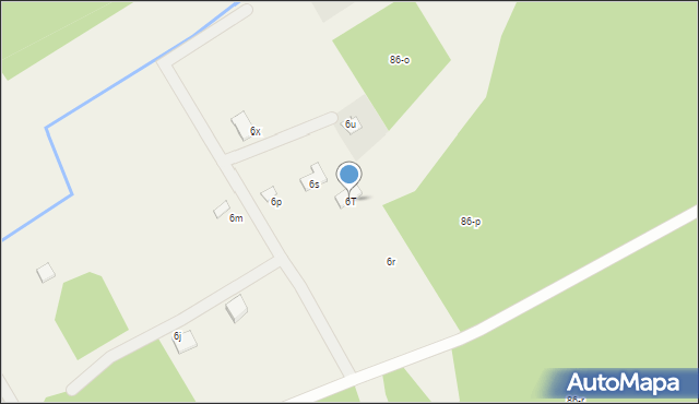 Krucz, Krucz, 6T, mapa Krucz