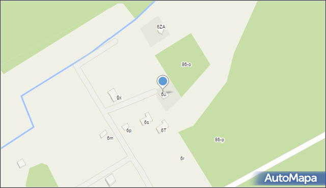 Krucz, Krucz, 6u, mapa Krucz