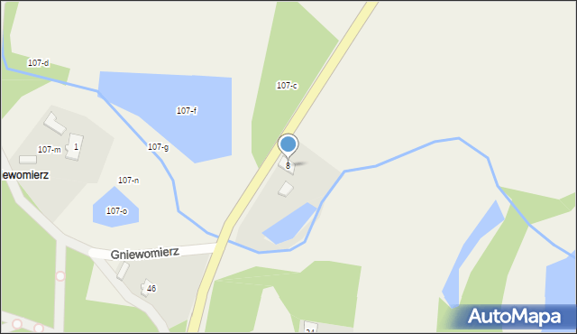 Krucz, Krucz, 8, mapa Krucz