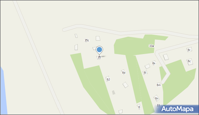 Kruczy Borek, Kruczy Borek, 35, mapa Kruczy Borek