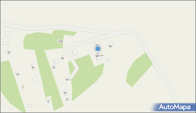 Kruczy Borek, Kruczy Borek, 6c, mapa Kruczy Borek