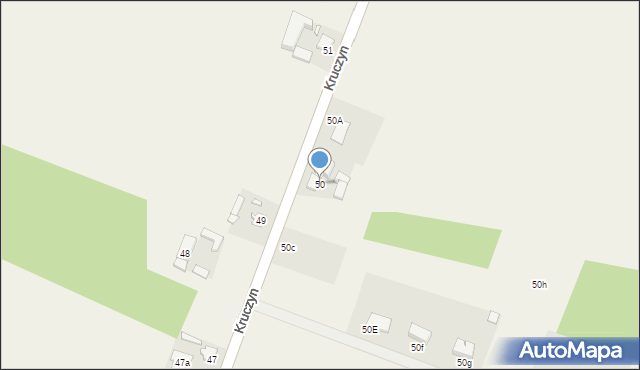 Kruczyn, Kruczyn, 50, mapa Kruczyn