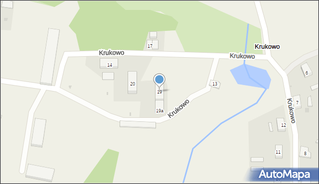 Krukowo, Krukowo, 19, mapa Krukowo