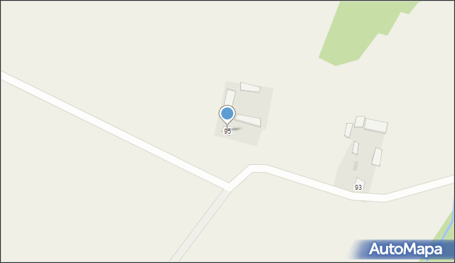 Krupice, Krupice, 95, mapa Krupice