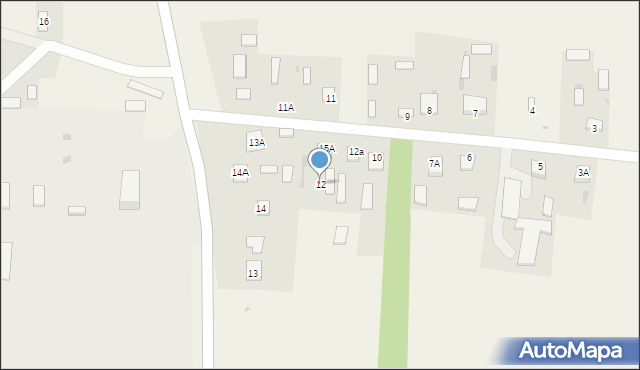 Krupiec, Krupiec, 12, mapa Krupiec