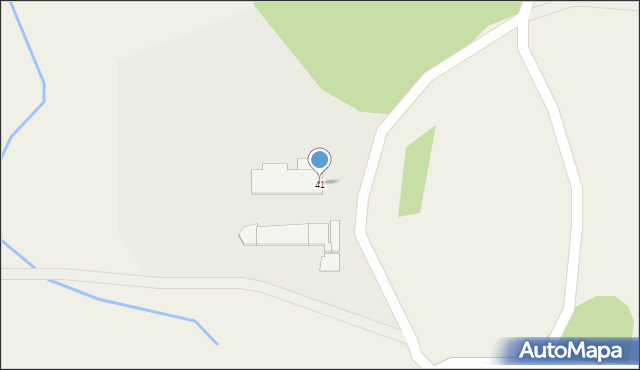 Krupin, Krupin, 41, mapa Krupin