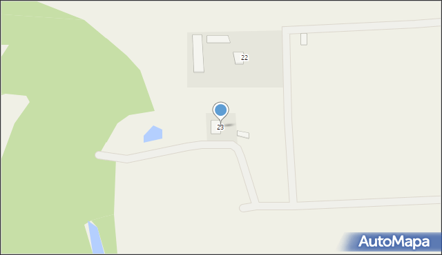 Kruszczewo, Kruszczewo, 23, mapa Kruszczewo