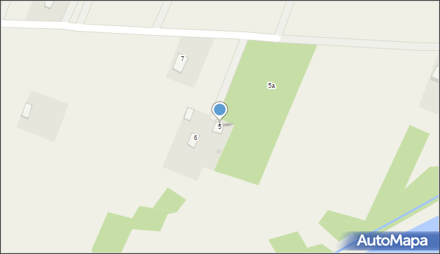 Kruszew, Kruszew, 5, mapa Kruszew