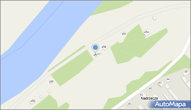 Kruszewo, Kruszewo, 45j, mapa Kruszewo