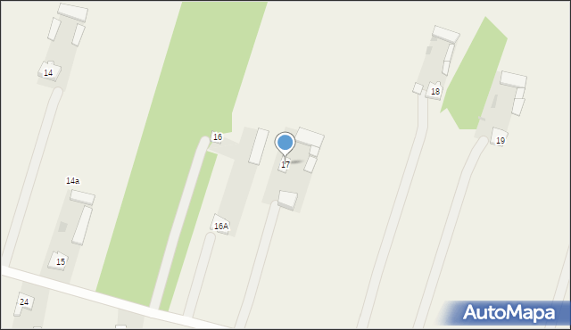 Kruszówka, Kruszówka, 17, mapa Kruszówka