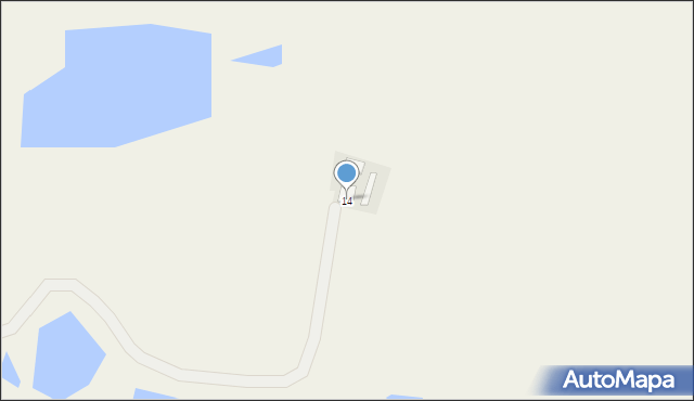 Kruszynek, Kruszynek, 14, mapa Kruszynek