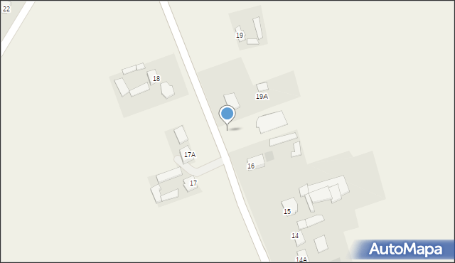 Kruszynek, Kruszynek, 16a, mapa Kruszynek