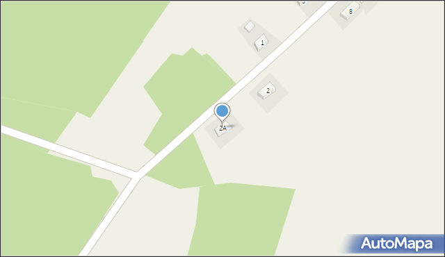 Kruszyniec, Kruszyniec, 2A, mapa Kruszyniec
