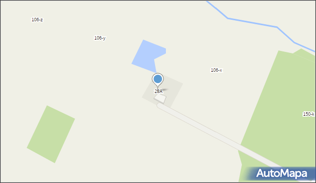 Kruteczek, Kruteczek, 28A, mapa Kruteczek