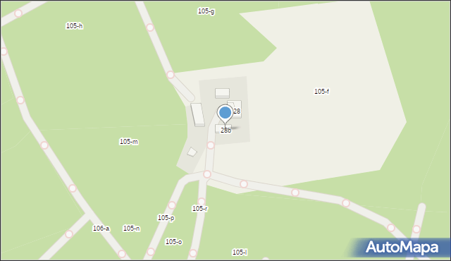 Kruteczek, Kruteczek, 28b, mapa Kruteczek