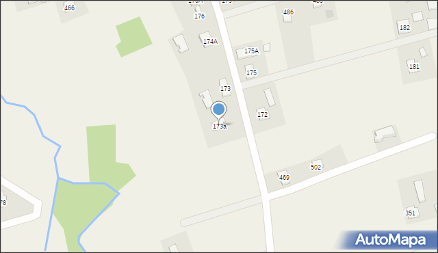 Kryg, Kryg, 173a, mapa Kryg